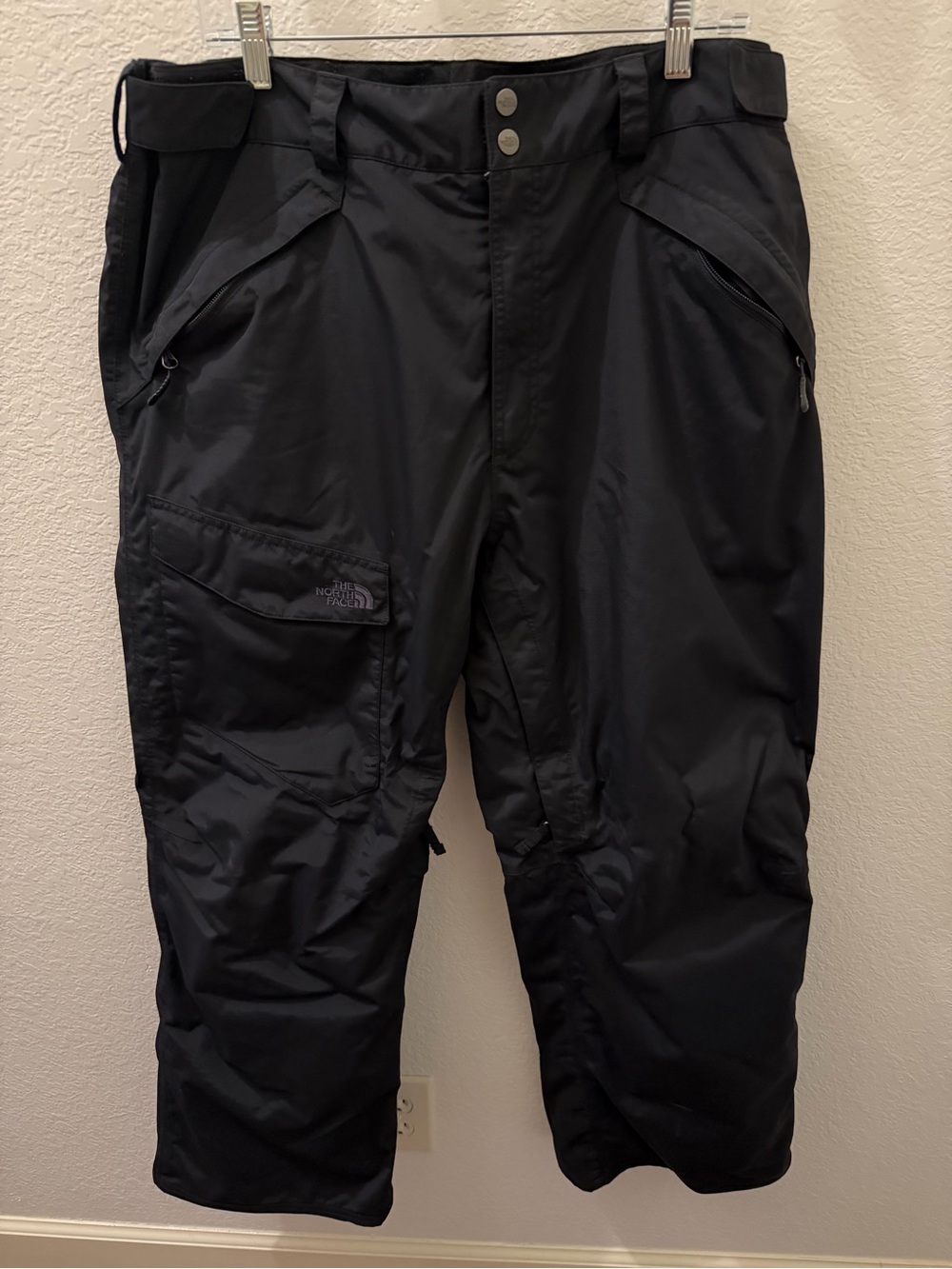 The North Face Black Cargo Snow Pants - Men's